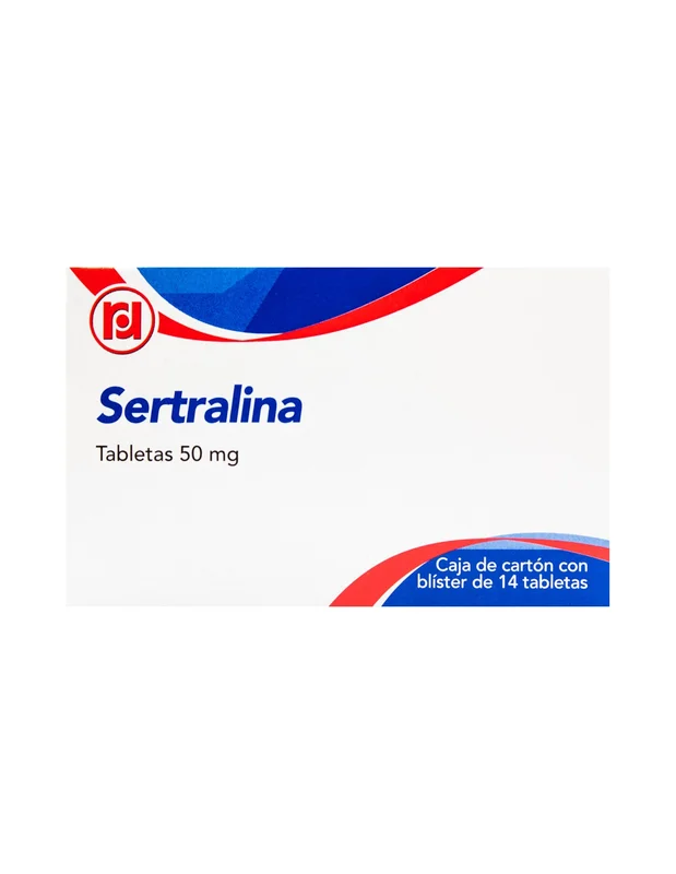 Sertralina 50mg Tabletas C/14 — Sertralina