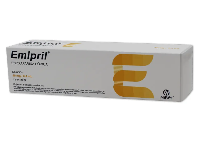 Empiril 40mg/0.4ml C/2 — Enoxaparina Sódica