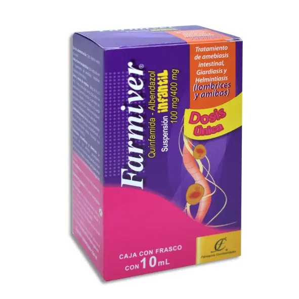 FARMIVER INF 100/400MG SUSP 10ML