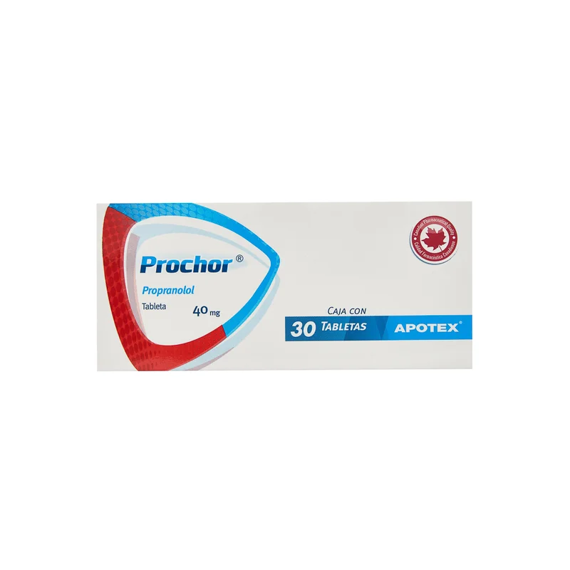 Prochor 40mg Tabletas C/30 — Propranolol