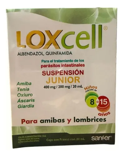 LOXCELL JR 200/400MG SUSP 20ML