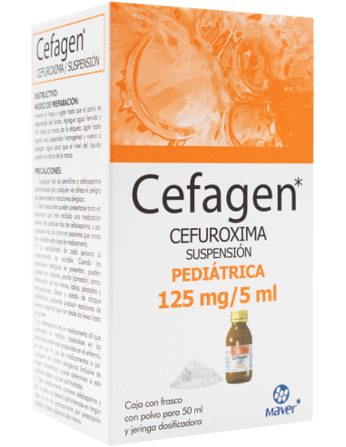 CEFAGEN 125MG/5ML SUSP. 50ML.