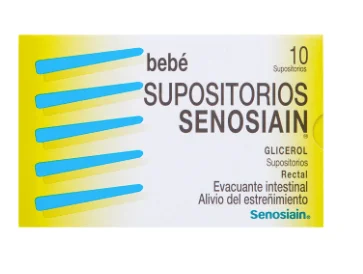 Senosiain 1478mg Supositorio Bebé C/10 — Glicerol