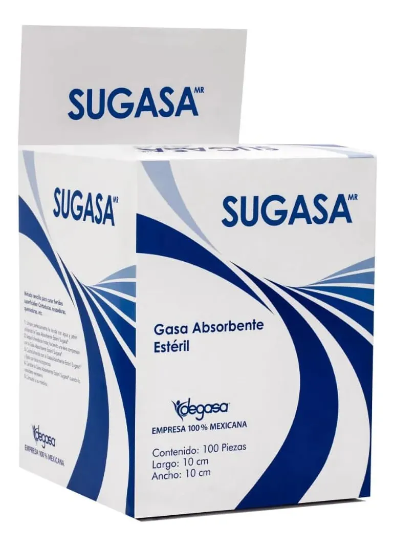 Gasa Sugasa Estéril 10x10cm C/100