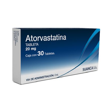 ATORVASTATINA 20MG TAB C/30