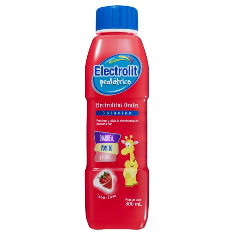 Electrolit Pediátrico Fresa 300ml