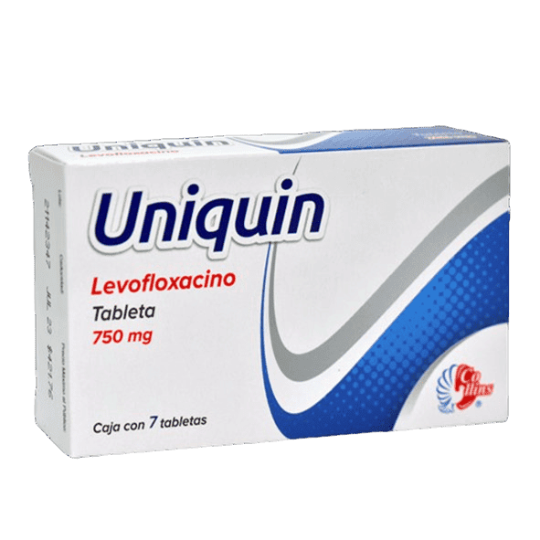 UNIQUIN 750MG TAB C/7