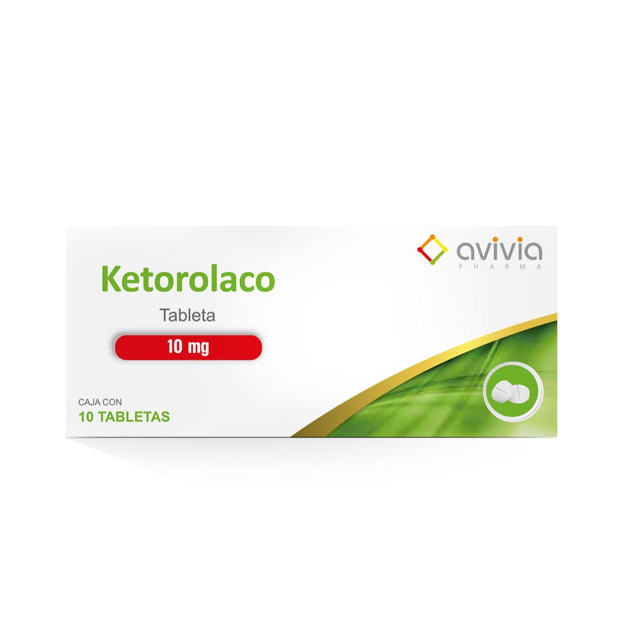 KETOROLACO 10 MG 10 TAB LGEN — Ketorolaco
