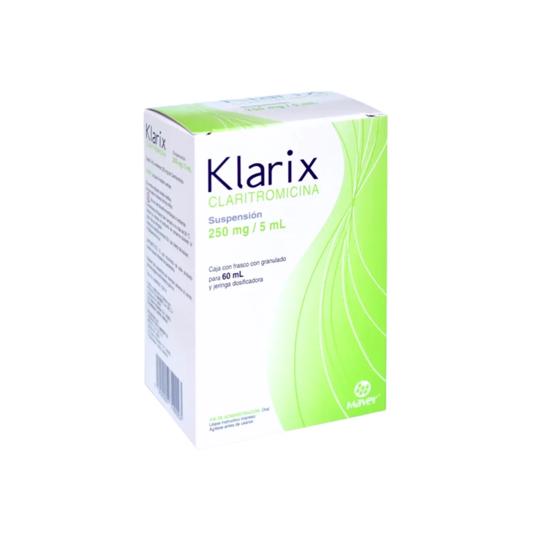 KLARIX 250MG/5ML SUSP /60ML