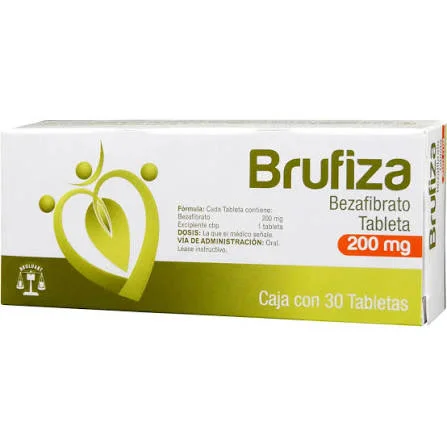 Brufiza 200mg Tabletas C/30 — Bezafibrato