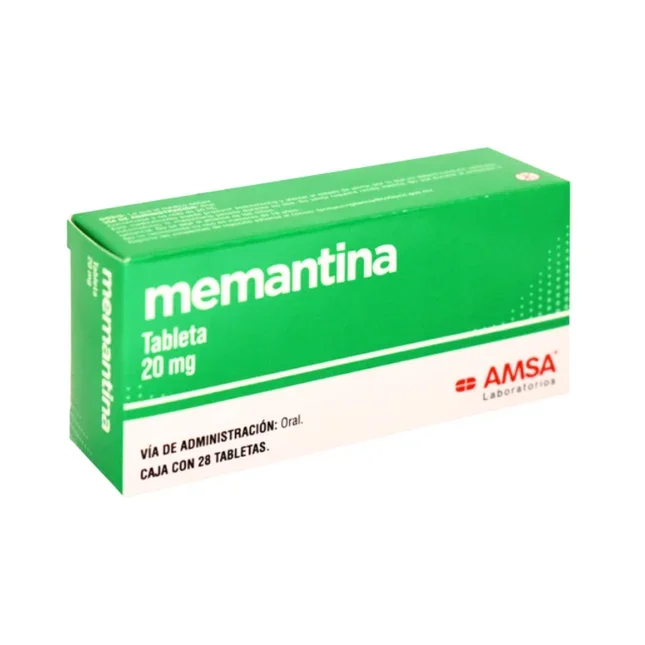 Memantina 20mg Tabletas C/28
