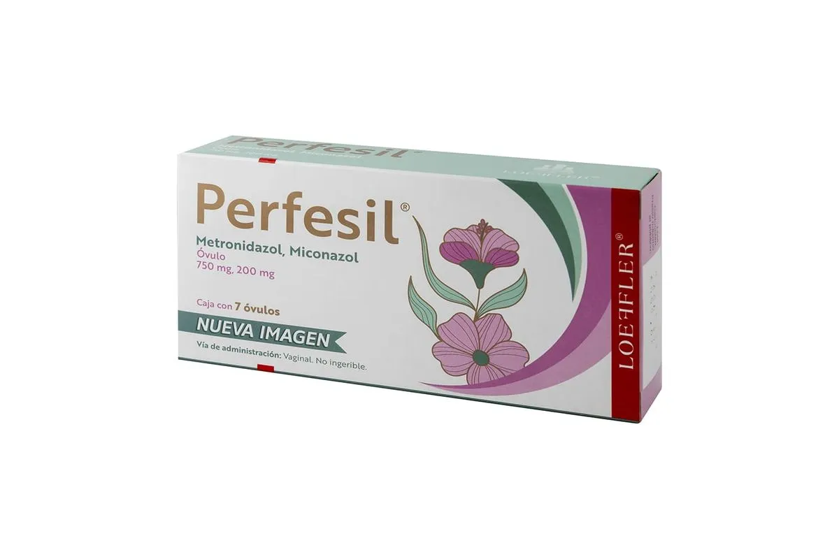 PERFESIL 750/200MG OVULOS C/7