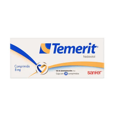 Temerit 5mg Comprimidos C/28 — Nebivolol