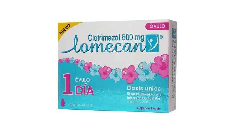 Lomecan V 500mg Óvulos C/1 — Clotrimazol