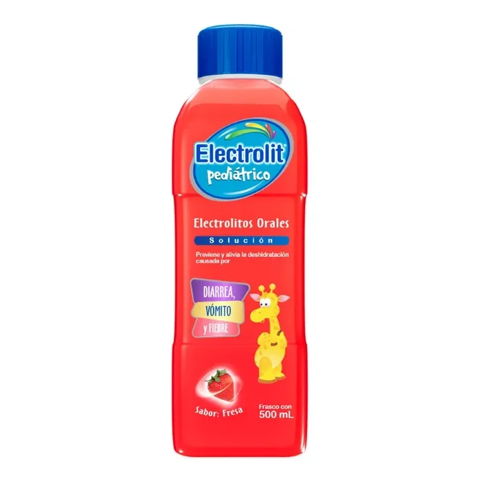 Electrolit Pediátrico Fresa 500ml — 