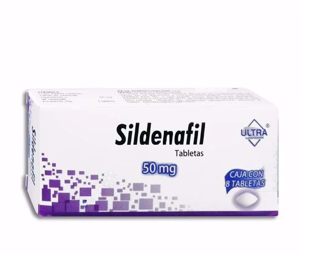 Sildenafil 50mg Tabletas C/8 — Sildenafil