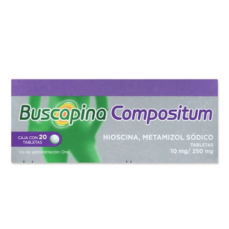 Buscapina 10/250mg Tabletas C/20