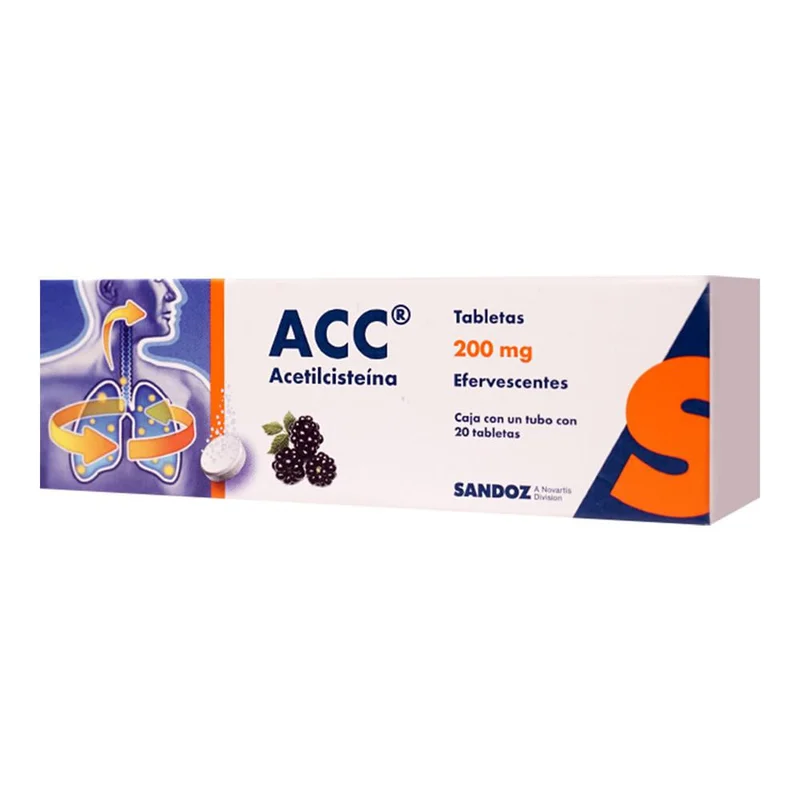 ACC 200 MG 20 TAB EFERV