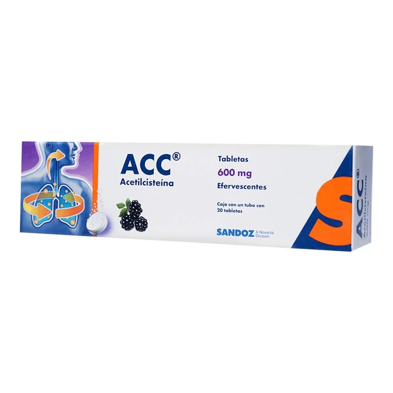 ACC 600 MG 20 TAB EFERV