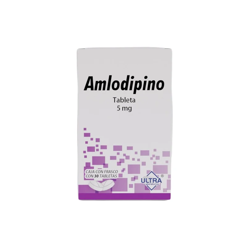 AMLODIPINO 5 MG FCO 30 TAB LGEN