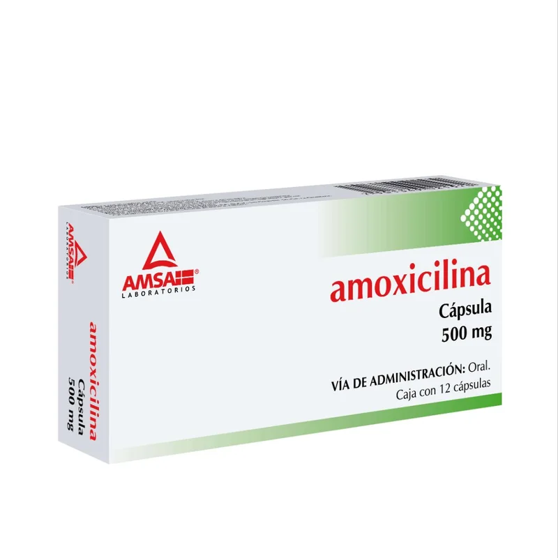 AMOXICILINA 500MG 12 CAPS LGEN