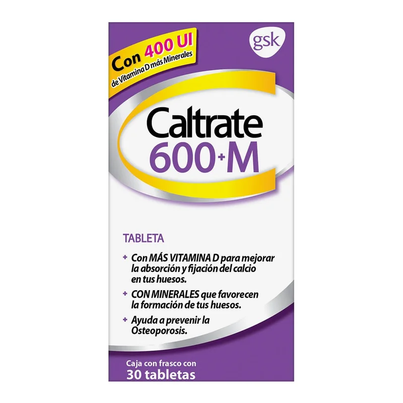 CALTRATE 600+M TAB 30