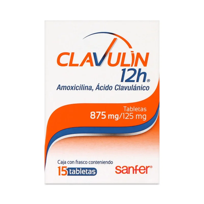 CLAVULIN 12H 875/125MG 15 TAB