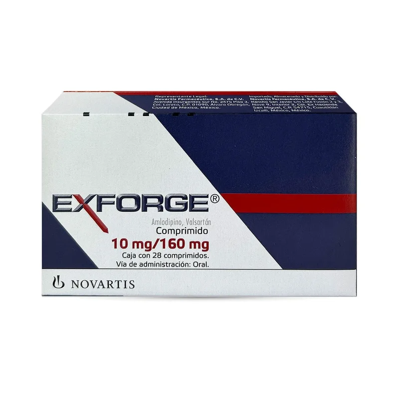 EXFORGE 10/160 MG 28 CPR