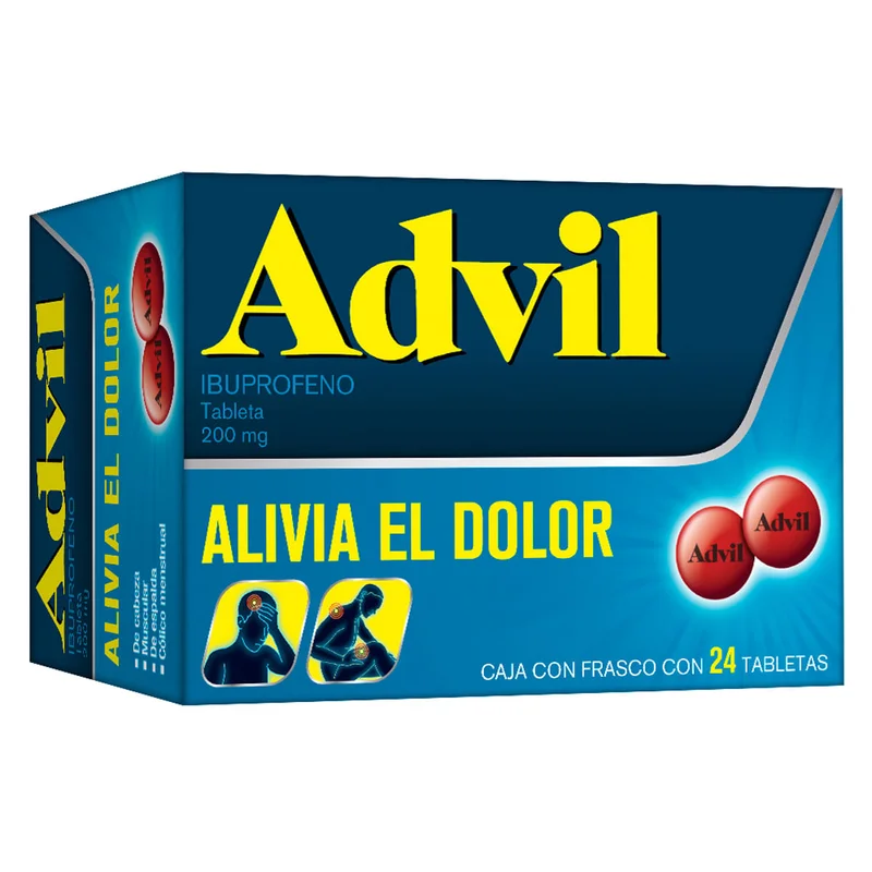 ADVIL 200 MG TAB 24