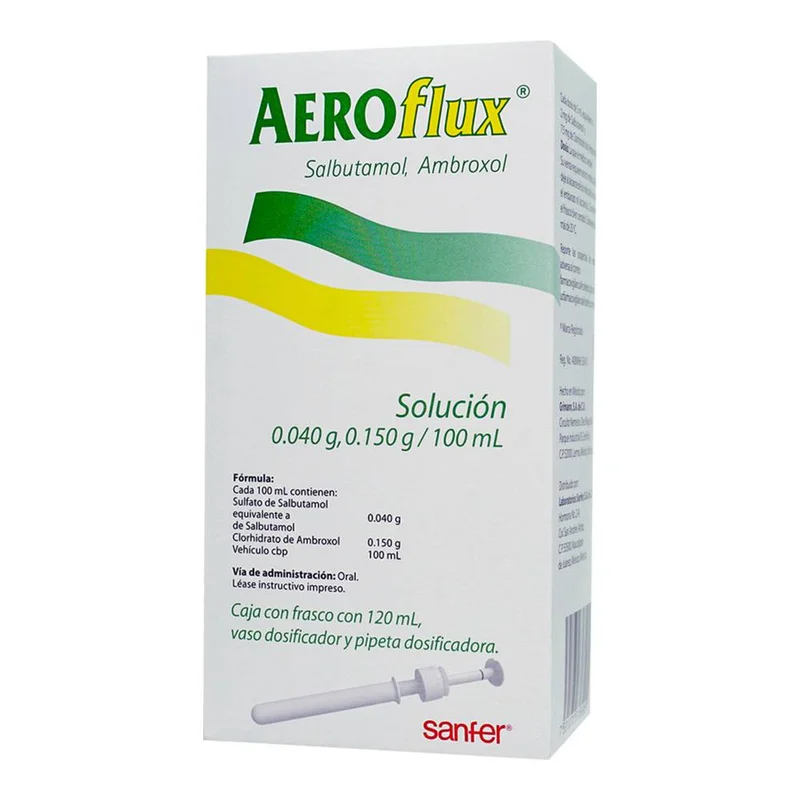 AEROFLUX 120 ML SOL