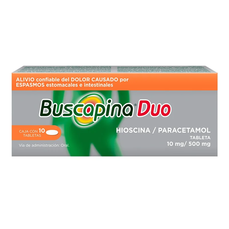 BUSCAPINA 10MG DUO 10 TAB
