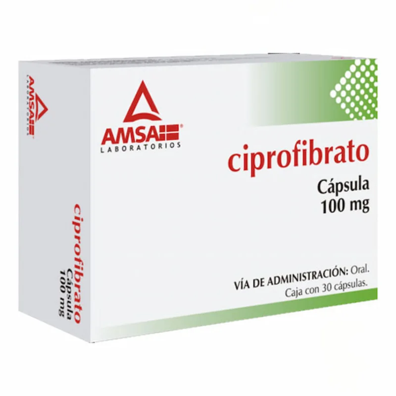 CIPROFIBRATO 100MG 30 CAPS LGEN