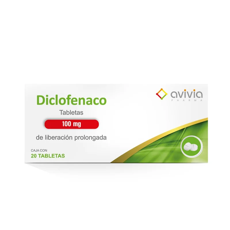 DICLOFENACO 100MG 20 TAB LGEN