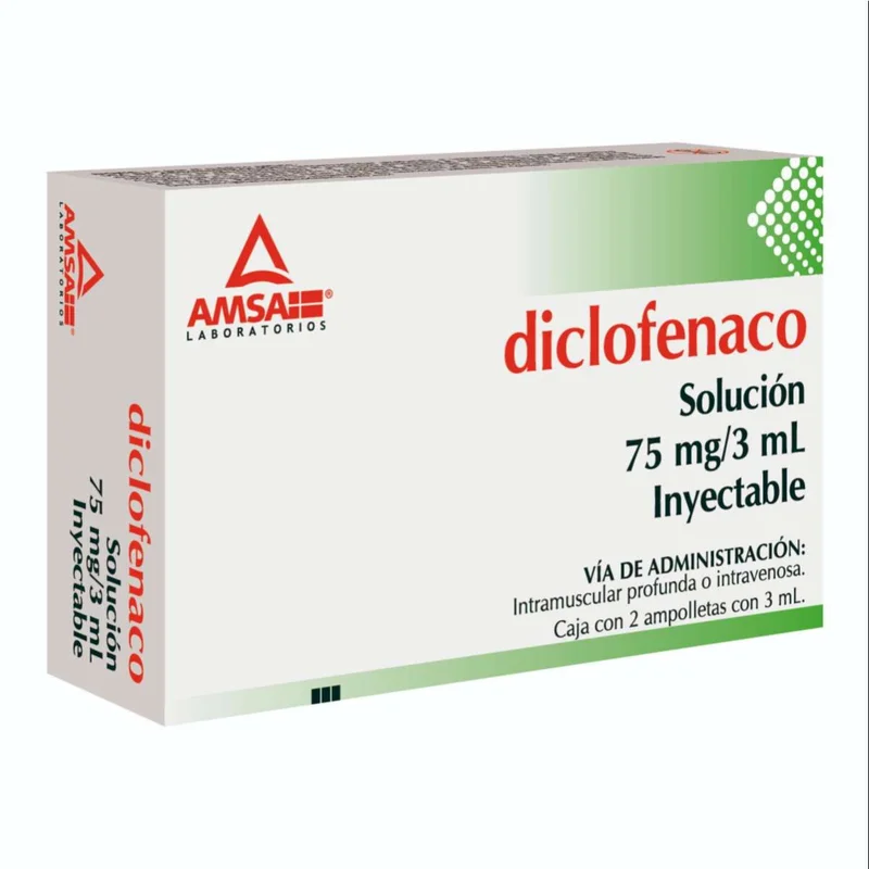 DICLOFENACO INY75MG 2X3ML LGEN