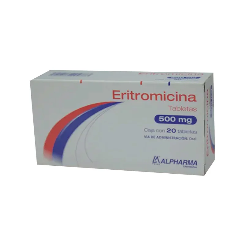 ERITROMICINA 500MG 20 TAB LGEN