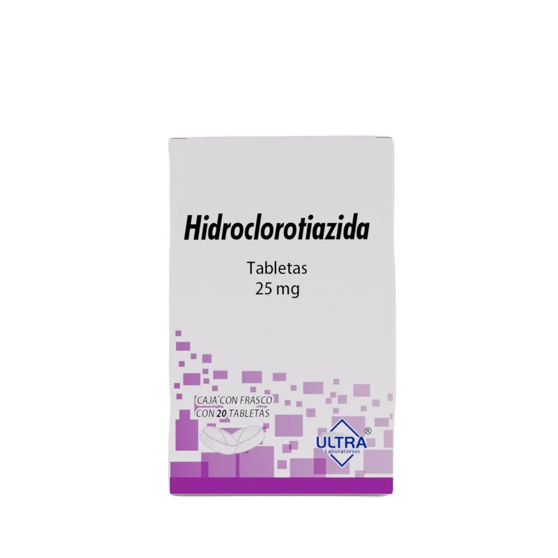 HIDROCLOROTIAZID 25MG 20TAB LGEN
