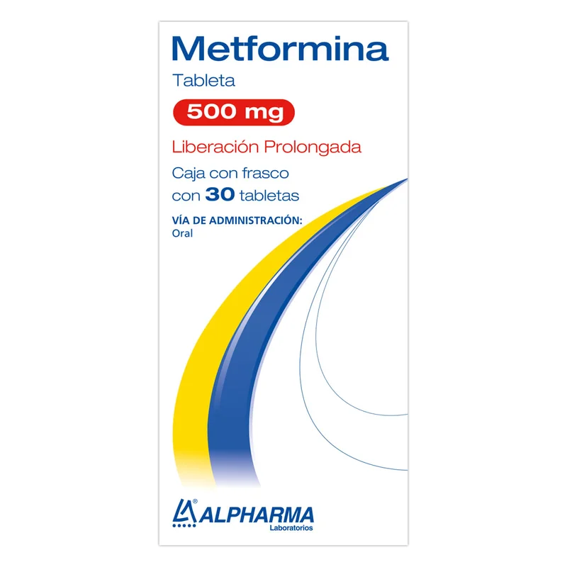 METFORMINA LP 500 MG 30 TAB LGEN