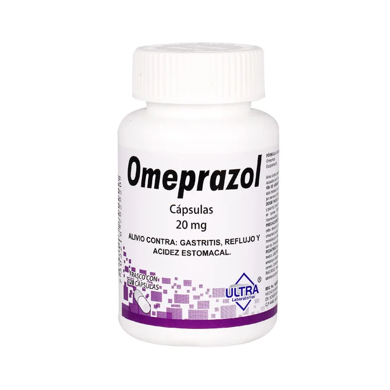 OMEPRAZOL 20 MG 120 CAPS LGEN