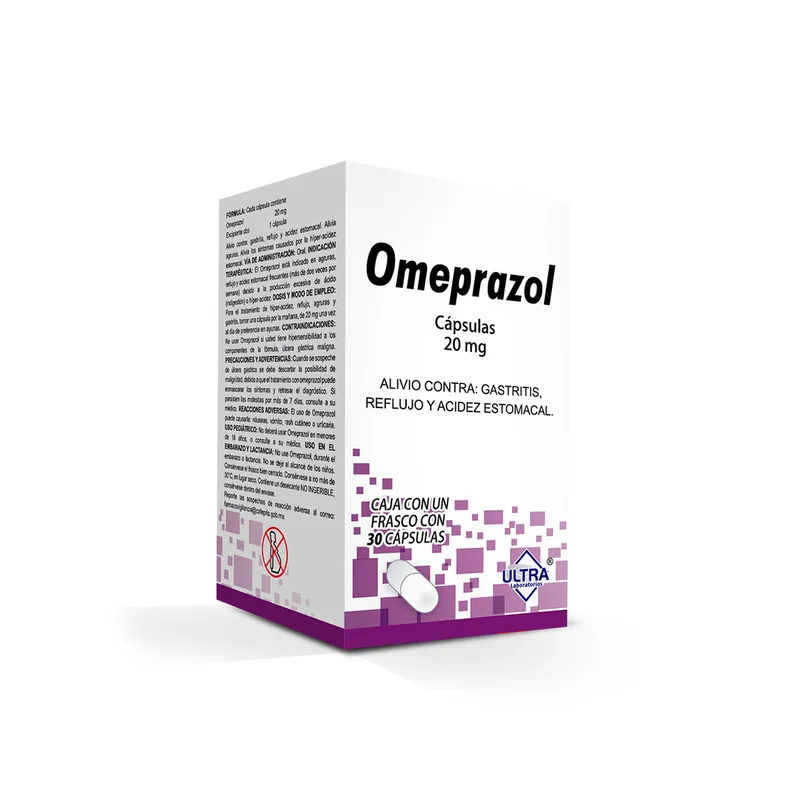 OMEPRAZOL 20MG 30 CAPS LGEN
