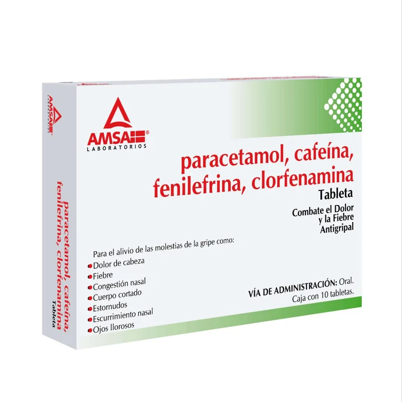 PARAC/CAFEI/FENI/CLOR 10TAB LGEN
