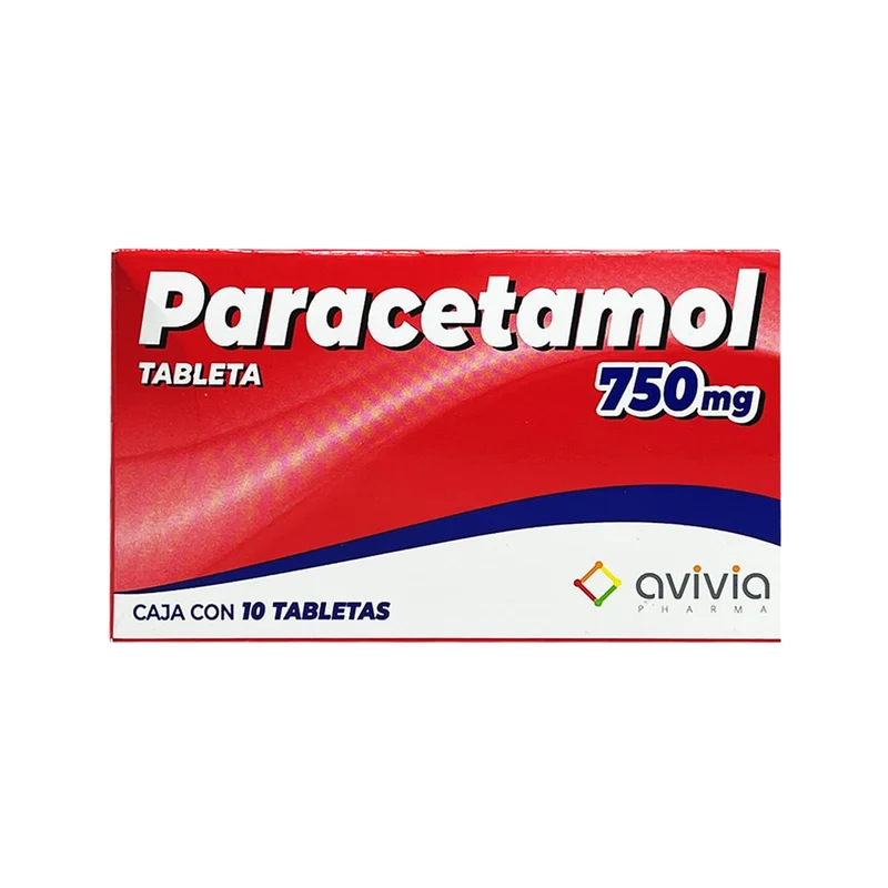 PARACETAMOL 750MG 10 TAB LGEN