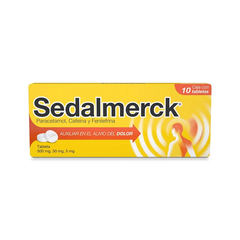 SEDALMERCK C/10 TABS