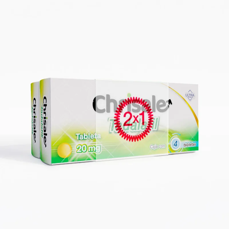 TADALAFIL 20 MG 4 TAB 2X1 LGEN