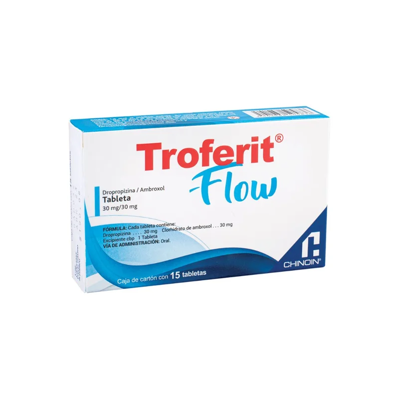 TROFERIT FLOW 30/30 MG TAB 15