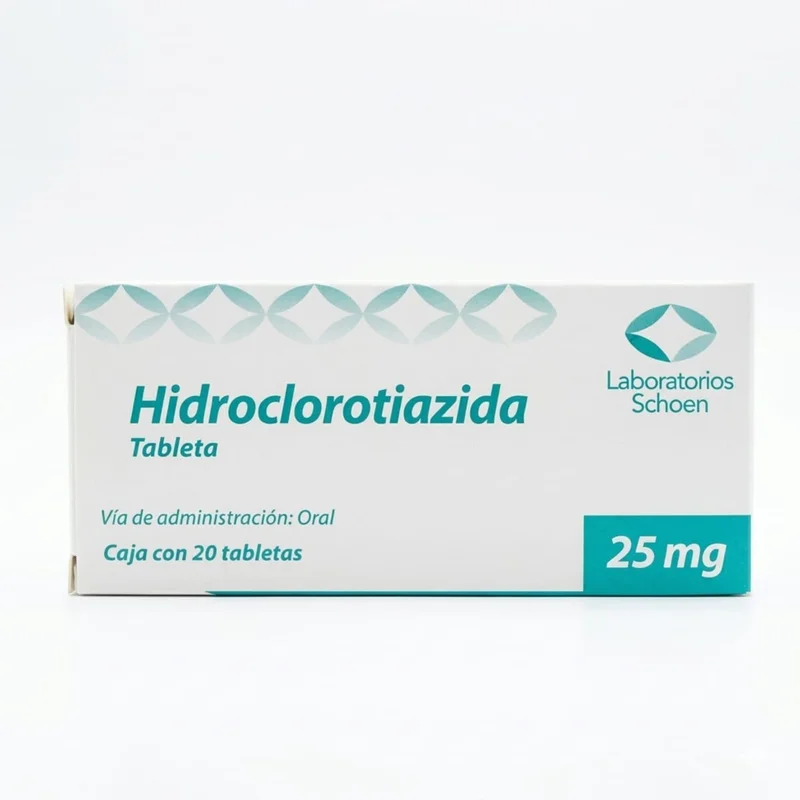 HIDROCLOROTIAZIDA 25MG TAB C/20