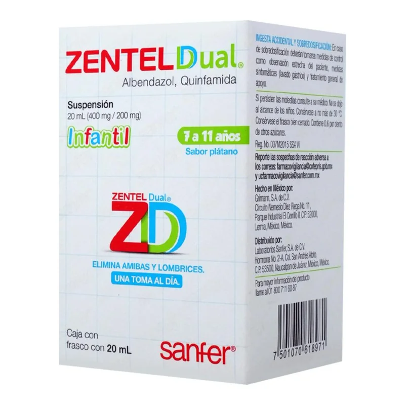 ALBENDAZOL 200MG TAB C/6