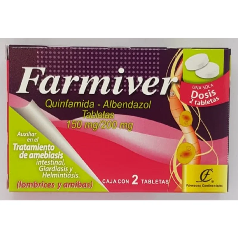 FARMIVER 150/200MG TAB C/2