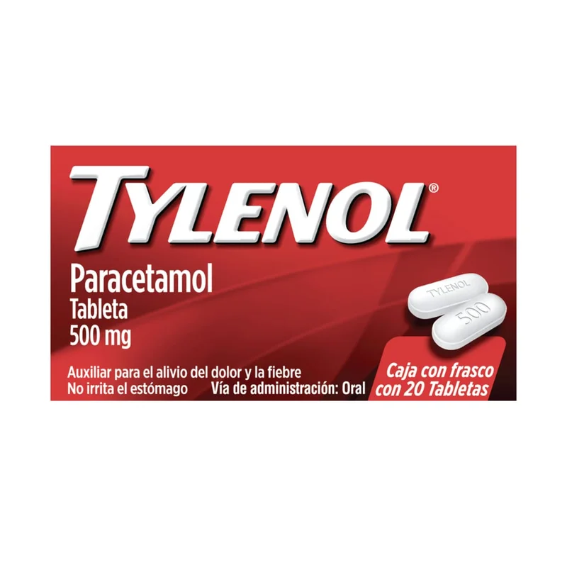 TYLENOL 500MG TAB C/20