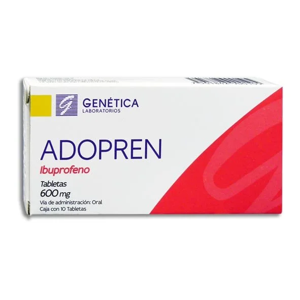 ADOPREN 600MG TAB C/10 R