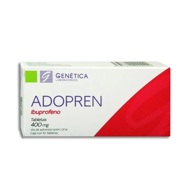 ADOPREN 400MG TAB C/10 R